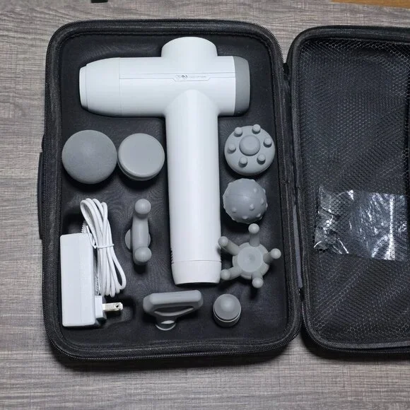 Revive Heated Massage Gun - Caring Mill by Aura - Like New - Picture 6 of 8